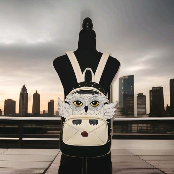 Loungefly X Harry Potter Hedwig Howler Cosplay Mini Backpack 10x8.5x4.5 - Picture 1 of 13